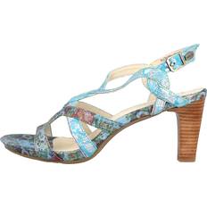 Damen - Türkis Sandalen Laura Vita Damen ALCBANEO 01 Heeled Sandal, Turquoise