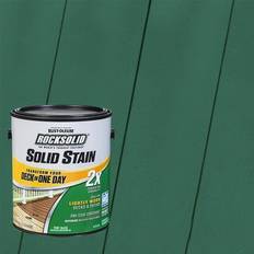 Paint Rust-Oleum Forest RockSolid 2X Solid Exterior Wood Deck Stain-319755T Gallon