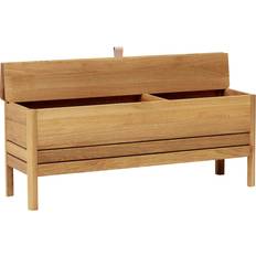 Oaks Settee Benches Form & Refine A Line Chest Oak Settee Bench 43.9x17.7"