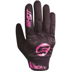 Pink Motorcycle Gloves Shot Spider Motocross Gloves - Black Pink