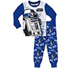 pojkar R2D2 pyjamas mysande passform åldrarna till år, Flerfärgad, 10-11 Years