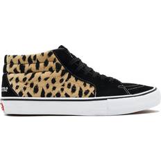 Vans Sk8-Mid Supreme Velvet Leopard Black