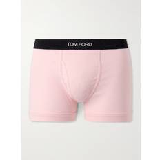 Pink Men's Underwear Tom Ford Stretch-Cotton Boxer Briefs Men Pink