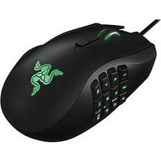 Razer RZ01-01050100-R3M1 Naga Left-Handed MMO Gaming Mouse with 12 Programmable Thumb Buttons - 8,200 Adjustible DPI