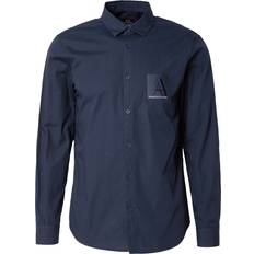 Armani Exchange Uomo Camicie Armani Exchange Camicia - Blu scuro