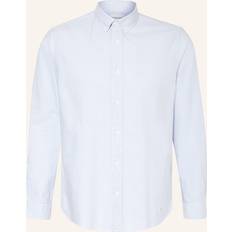 Eton Skjortor Eton Enfärgad Signature Oxford Skjorta - Blå