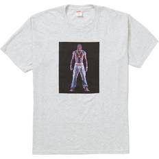 Supreme Clothing Supreme Tupac Hologram Tee Ash Grey