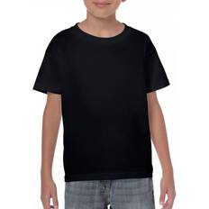 5000B Children&apos Heavy Cotton T-Shirt S, COLOUR: Black