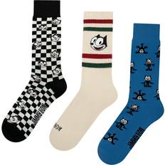 Football Socks Jimmy Lion Felix the Cat (x3) Multicolore