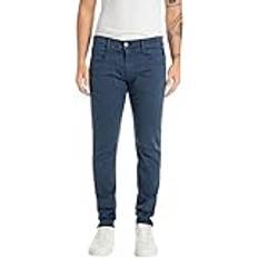 Replay Jeans Replay Anbass Trousers Slim Hyperflex - Navy