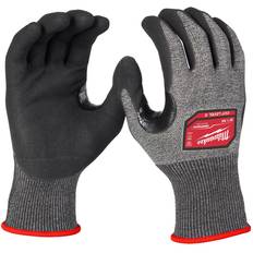 Industrial Work Clothes Milwaukee Men's Dipped Gloves Black pair