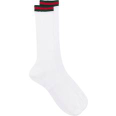 Gucci Underwear Gucci Web-detailed socks unisex Polyamide/Cotton White