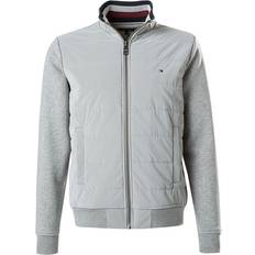 Tommy Hilfiger Grigio Abbigliamento esterno Tommy Hilfiger Mix Media Hooded Jacket - Grey