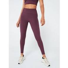 Purple Tights Gym King Peach Luxe Legging Deep Plum Luxe purple