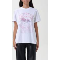 Ganni T-Shirt Woman color White