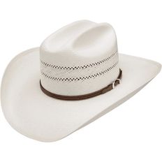 Accessories Resistol Casa Raul Western Wear, Unisex George Strait By Road Ranch 10X Straw Cowboy Hat Natural 3/4