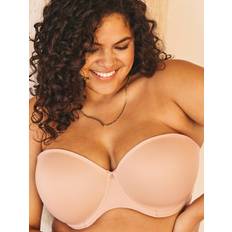 Elomi Smooth Moulded Strapless Bra - Beige