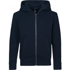 M Hoodies Børnetøj ID Bomuldshættetrøje Med Lynlås (Kids) Navy 4/6