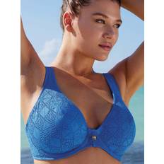 Blue Bikinis Freya Underwired Strapless Swimsuit Top - Blue