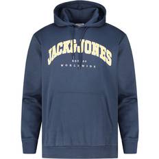 6XL - Femme Pulls Jack & Jones Plus Size Sweat À Capuche Navy