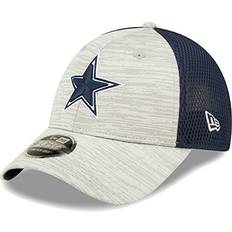 New Era Dallas Cowboys Caps New Era Men's Gray/Navy Dallas Cowboys Active 9FORTY Adjustable Snapback Hat