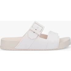 Melissa Slides Melissa Cozy Connection Jelly Sliders, Beige/White