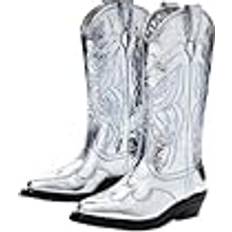 Desigual Metallic cowboy boot BLACK