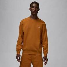 Brons - Herr Tröjor Jordan Essential Fleece Crew Sweatshirt, Desert Bronze/White