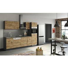 Schrank Held Möbel Küchenzeile Sorrento 270 cm Reversibel Schrank