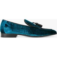 Green Low Shoes Kurt Geiger London Velvet Quilted Henry Loafers green