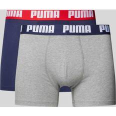 Puma Underbukser Puma Men Everyday Basic Boxer - Navy/Grey
