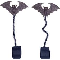 Cabezadas y Riendas QHP Accesorio reposacabezas para caballos Halloween Noir