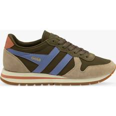 Gola Shoes Gola Daytona Chute Trainers, Khaki/Lavendar