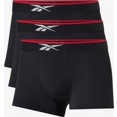 Reebok Herr Underkläder Reebok Reebok Performance Boxerkalsonger Mens Rbk Sports Trunk 3-pack Svart