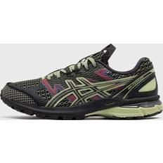 Unisexo Zapatillas de Running Asics US4-S Gel-Terrain Sneakers - Black/Neon Lime