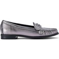 Silver Low Shoes 'Mattie' Flats Silver