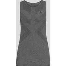 Natur Basisschicht Odlo Natural Kinship Sleeveless Base Layer Grau Frau