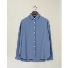 Lexington Overdele Lexington Edith Cotton Flannel Shirt - Blue