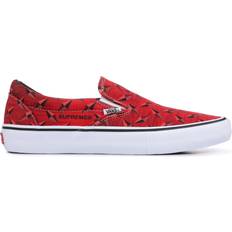 Sneakers Supreme x Classic Slip-On Pro 'Diamond Plate Red'