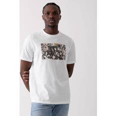 Clothing Paul Smith Scribble Bicycle Graphic T-shirt Col: 01 White