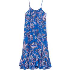 Kläder Mango Maxiklänning Dress Sleepy Blå