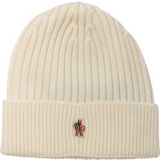 Man - Multikleur Mutsen Moncler Grenoble Beretto Beanie - Off White