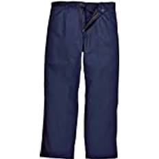 XL Work Pants Portwest Flame Resistant Trousers - Navy Blue