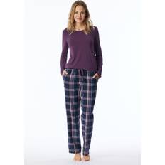 Multikleur Pyjama's Schiesser Organic Cotton Broek Lengte - Multicolour