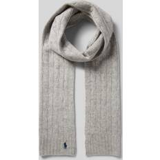 Polo Ralph Lauren Dam Halsdukar & Sjalar Polo Ralph Lauren Wool/cashmere Blendwl Cshmr Clsc Dam Halsdukar One Från Magasin Grå (One size)