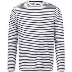 SF Unisex Adult Striped Long-Sleeved T-Shirt