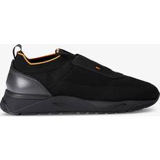 Santoni Technical-Knit Runner Sneakers black 1/2