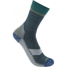 Acrylic Socks Carhartt Women's Force Grid Midweight Merino Wool Blend Crew Sock Shaded Spruce