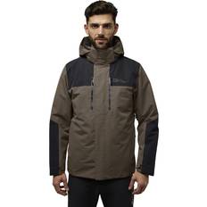 Jack Wolfskin Jasper 3In1 Jacket - Farve Brun