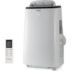 Coby 10,800 BTU SACC/CEC Portable Air Conditioner w/ Heat, 15,000 BTU ASHRAE 128 31.0 H x 18.7 W x 15.5 D in White Wayfair (31" H X 18.7" W X 15.5" D)